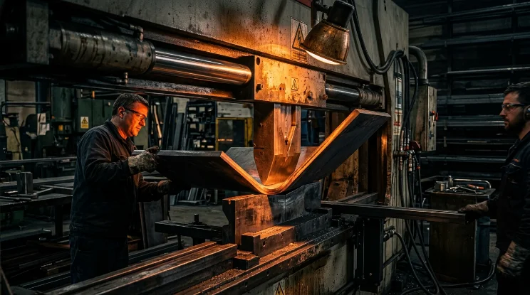 Abkant büküm fotoğrafı — Enbu Metal, Adana